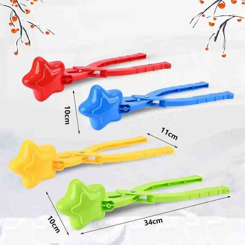 Cute Duck Snowball Clip Snow Clay Ball Maker Outdoor Snowballs Mold Snow Shovel for Kids Outdoor Sports Snow Toys