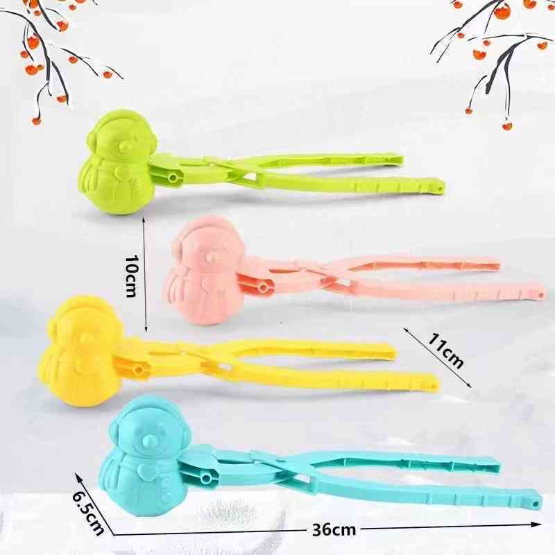 Cute Duck Snowball Clip Snow Clay Ball Maker Outdoor Snowballs Mold Snow Shovel for Kids Outdoor Sports Snow Toys