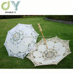 Small Lace Umbrella Parasol  Vintage Wedding Bridal Umbrella for Decoration