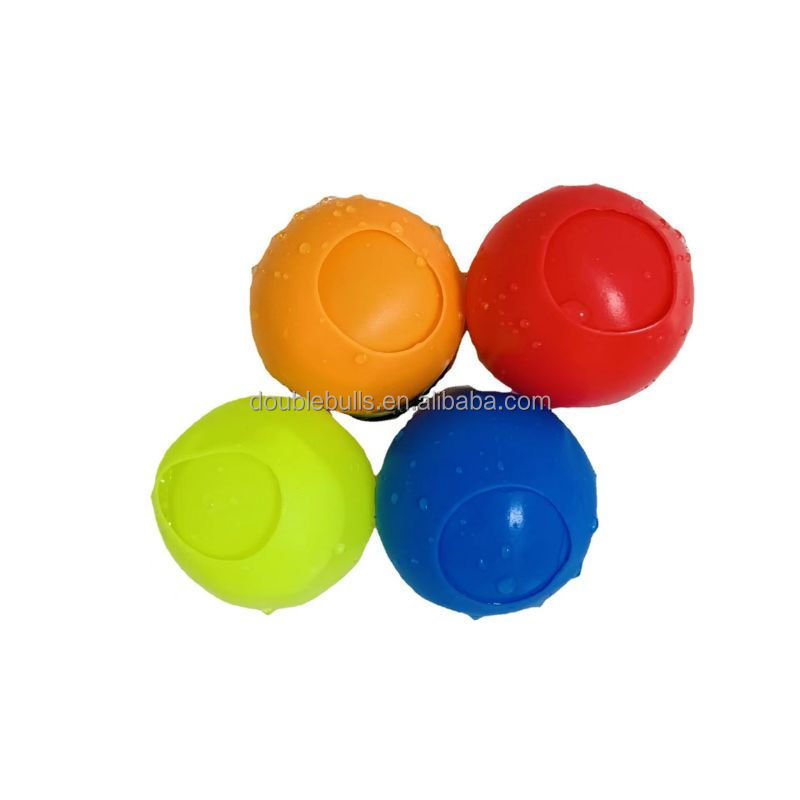 Silicone Water Balloon Kids Water Polo Reusable Quick Fill Easy Water Bomb Splash Ball