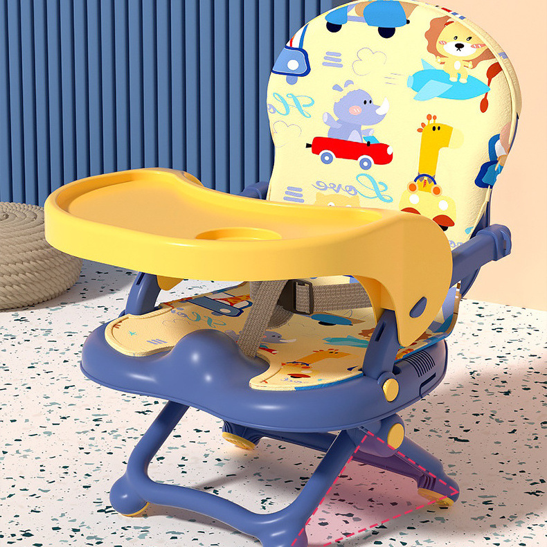 New arrival Factory High quality 0-6 years old Plastic folding kids toddler dining stool Children eating Dining Chair with table