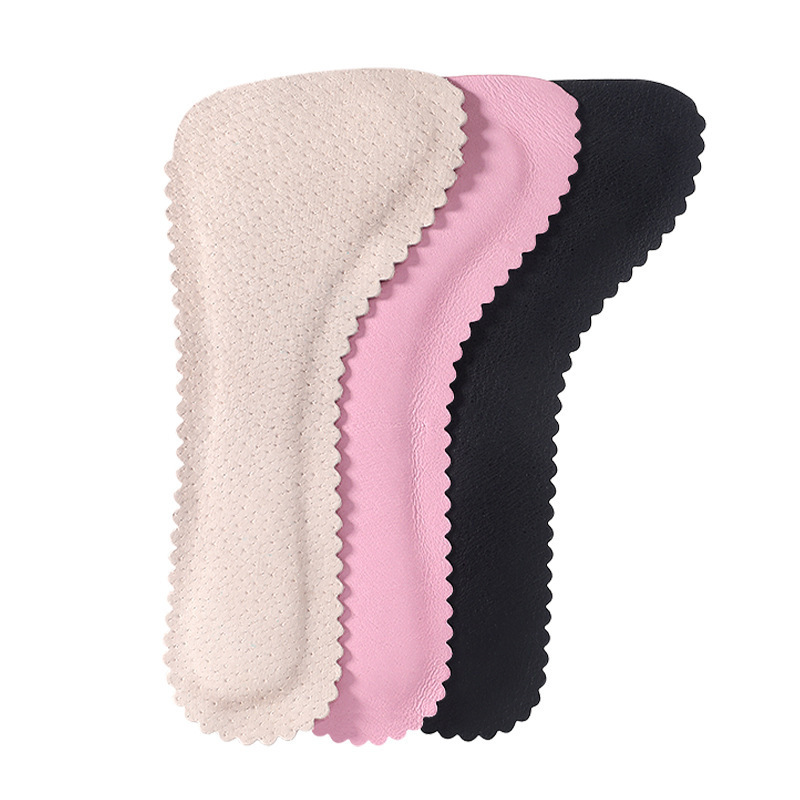 Sandals insole female summer breathable sweat anti-odor high heels pad non-slip seven cushion self-adhesive thin models