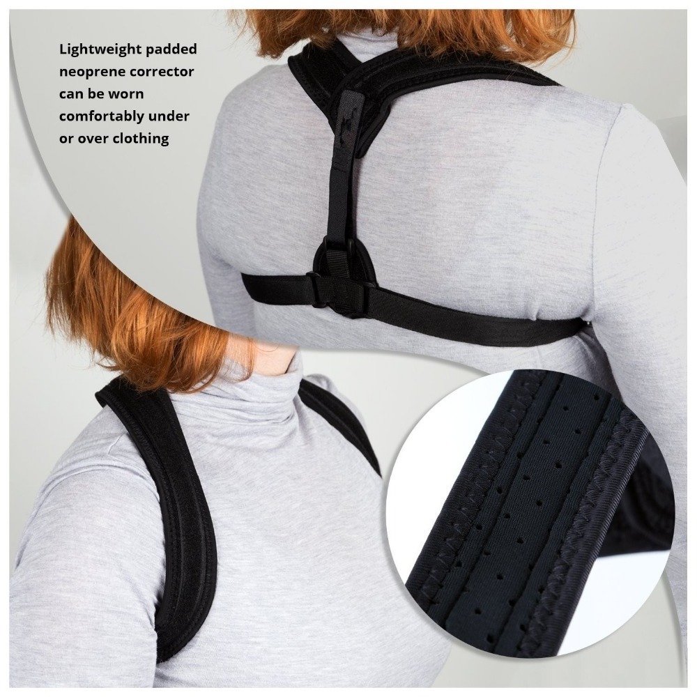 Back Clavicle Posture Corrector Brace with Adjustable Strap