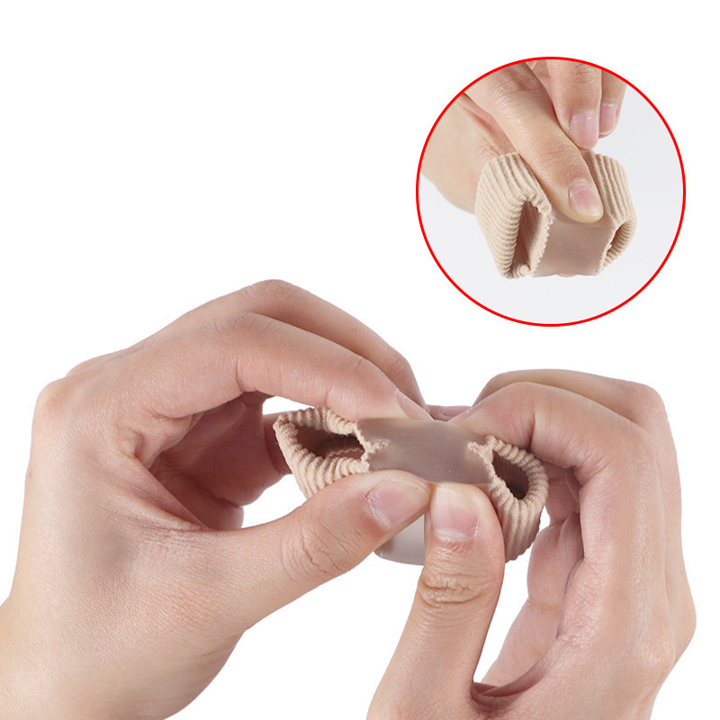 2022 New Amazon Hot Sale Thumb Valgus Toe Splitter Silicone Wearable Shoe Corrector Toe Splitter