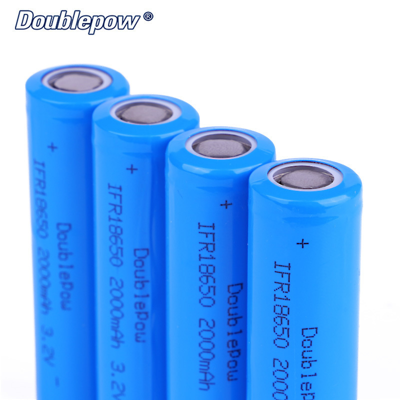 Full Capacity Storage Battery 2000mah 18650 lifepo4 cylindrical battery for ev lifepo4 battery pack