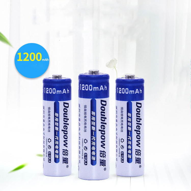 Rechargeable Aa Batteries 1.2v 1200mah Ni Mh Rechargeable Battery for Flashlights Blue Ni-mh Toshida Battery Cell Aa dp Aa