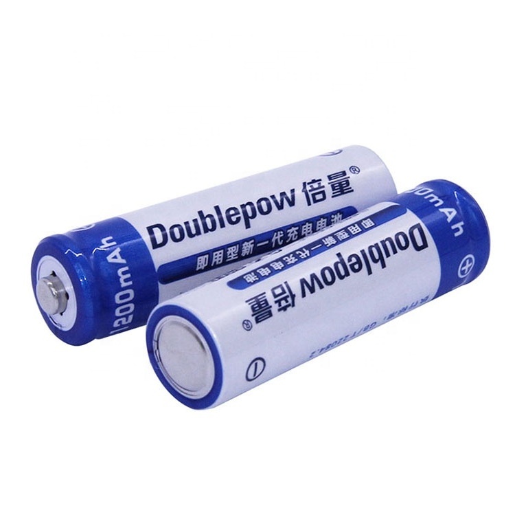 Rechargeable Aa Batteries 1.2v 1200mah Ni Mh Rechargeable Battery for Flashlights Blue Ni-mh Toshida Battery Cell Aa dp Aa