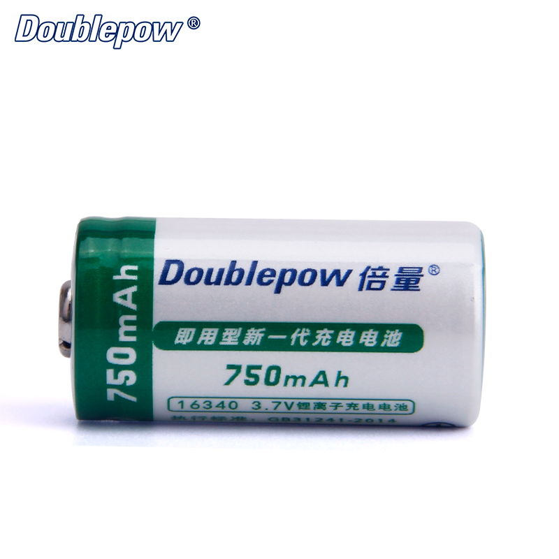 Shenzhen Full high capacity rechargeable 3.7V 750mAh CR123A 16340 liyhium battery