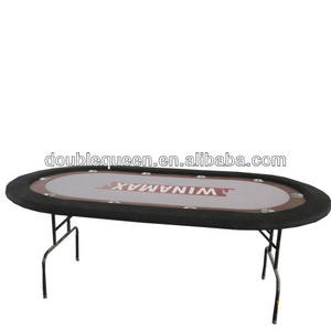 84" Oval Poker Table with Customer Logo/ Gambling Table