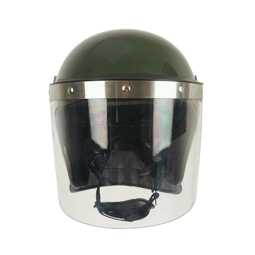 Doublesafe ABS Control Full Head Face Protection Gear Equipment Helmet Law Enforcement Equipment Riot Helmet with Full Mask