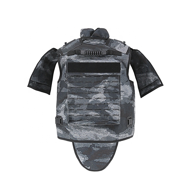 Double Safe Custom Camouflage Full Body Protective Neck Protection Combat Plate Carrier Tactical Vest For Men