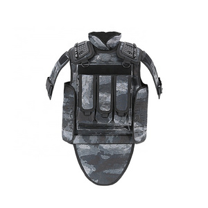 Double Safe Custom Camouflage Full Body Protective Neck Protection Combat Plate Carrier Tactical Vest For Men