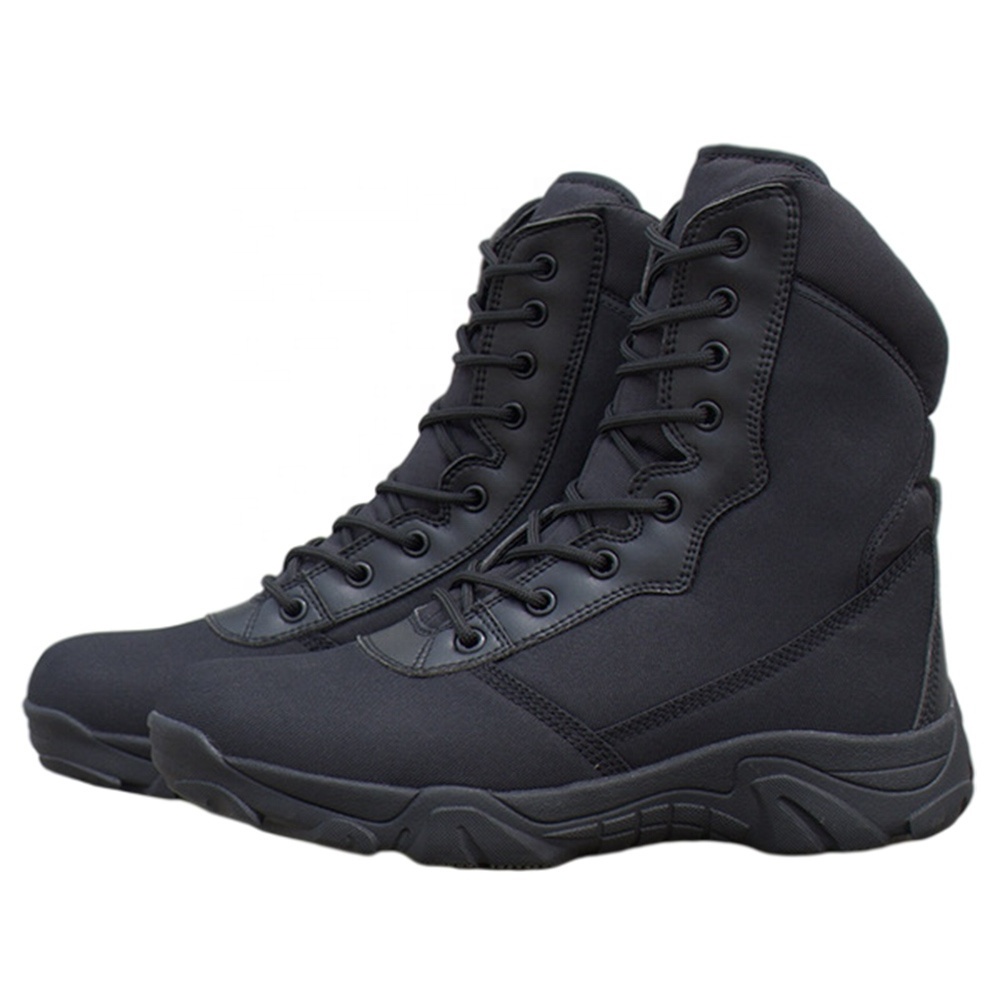 Double Safe RTS Woodland jungle tactical boots Men, anti slip tactical boots waterproof black