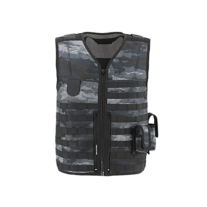 Double Safe Hot Sale Custom Fashion Camouflage Daily Concealable Security Camo Molle Combat Tactical Vest