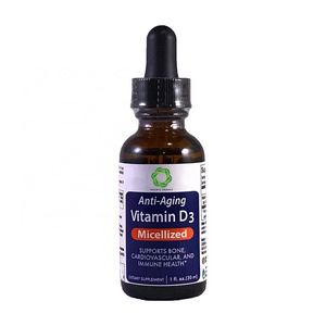 Anti-Aging Vitamin D3 Drops Water-Soluble Micelle Oral 1200 Drops for Immune Health For Vitamin supplement