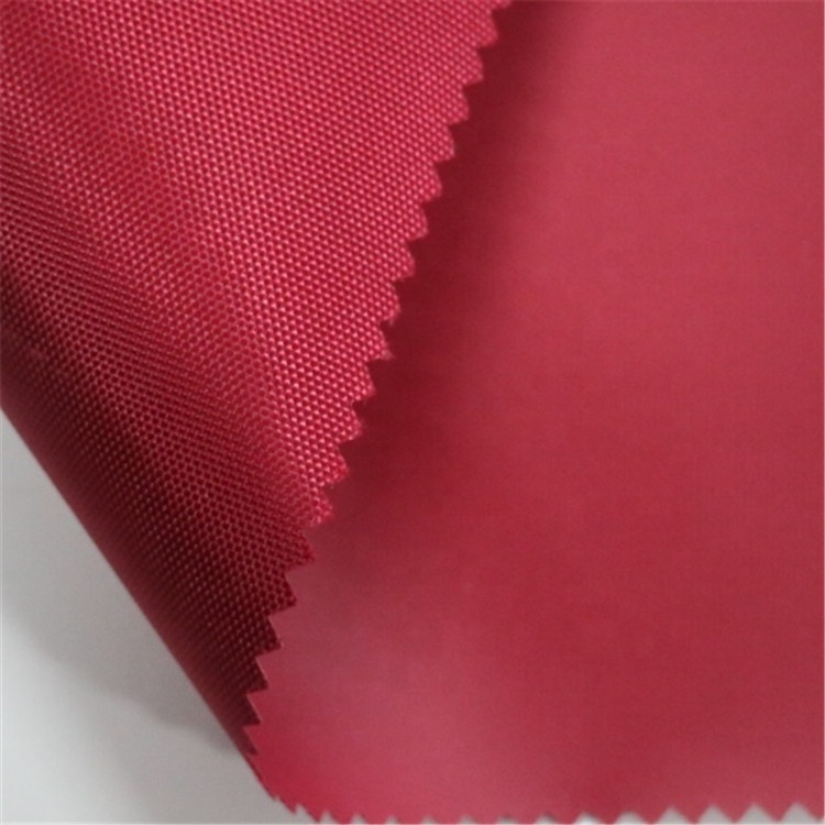 High quality 100% Polyester 600 D imitation nylon PVC coated Oxford fabric for purse