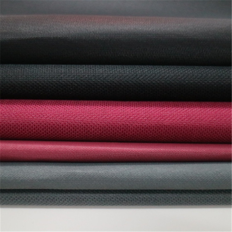 600D polyester PVC Flat adhesive coated Oxford fabric