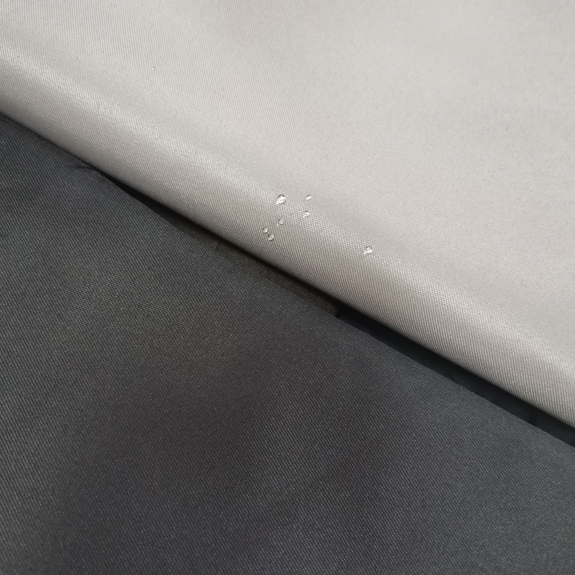 100% Polyester microfiber Water-repellent PU coated twill peach skin fabric