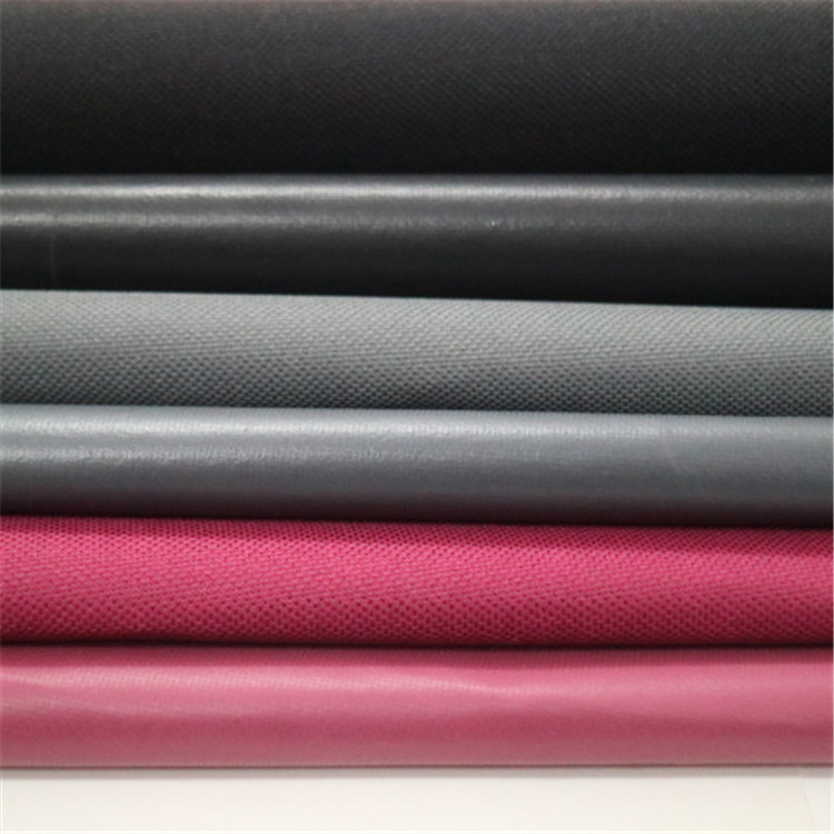 600D polyester PVC Flat adhesive coated Oxford fabric