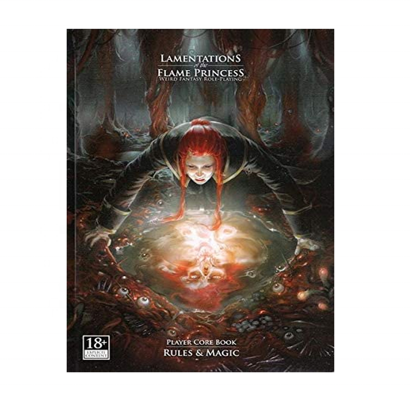 High Quality Cheap Photobook Hardcover Full Color Book Printing 5E Fantasy RPG Player Guide Book Board Game RPG Book