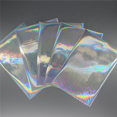 Printable self adhesive a4 waterproof label inkjet stickers full sheet holographic hologram sticker plain paper