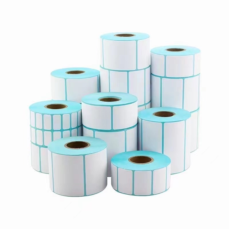 70x100  Hot Waybill Delivery Sticker Hot Label Roll Self-adhesive sticker Paper