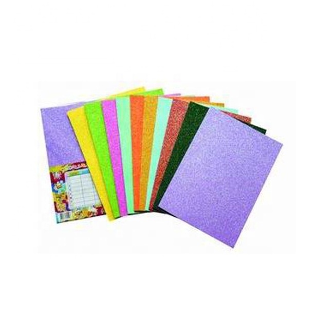 best price thin 1 5mm eva foam a4 sheet eva glitter foam sheet