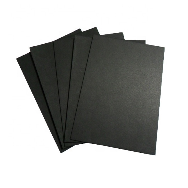 Black paper roll/black cardboard rolls /in sheets 110gsm 120gsm 160gsm 300gsm 400gsm