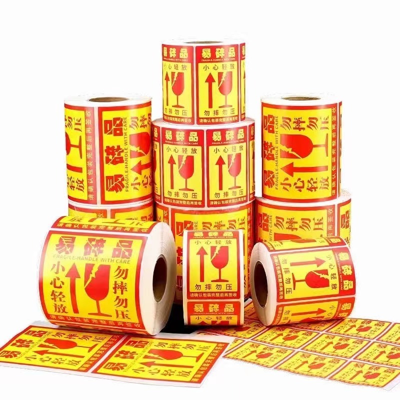 70x100  Hot Waybill Delivery Sticker Hot Label Roll Self-adhesive sticker Paper