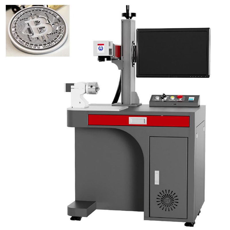 25d 3d auto focus jpt raycus m7 mopa color 50w 60w 80w 100w galvo fiber laser marking machine for marker deep engraving metal