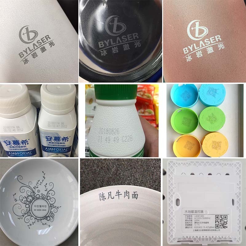 Good quality logo printing on plastic 3w 5w 10w uv laser marking machine for sale