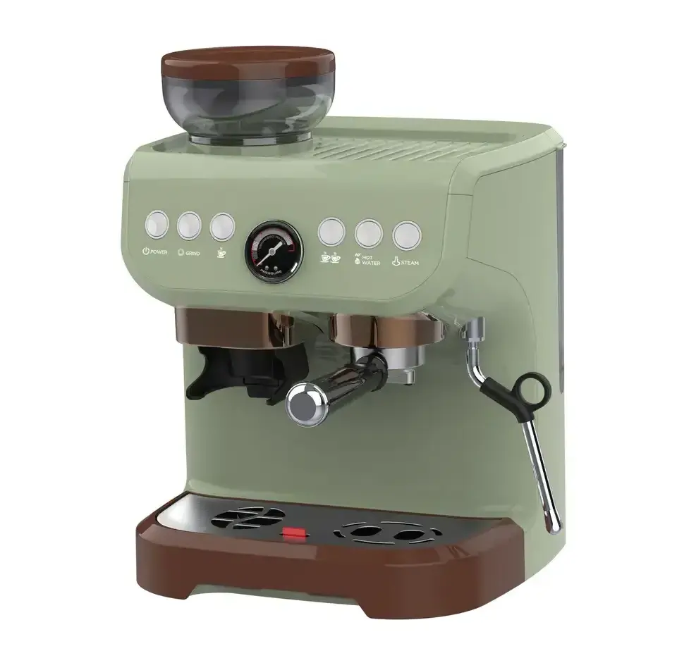 Multifunctional Espresso Coffee Maker Automatic Electric Espresso Coffee Machine with Grinder for Home Use and Commercial