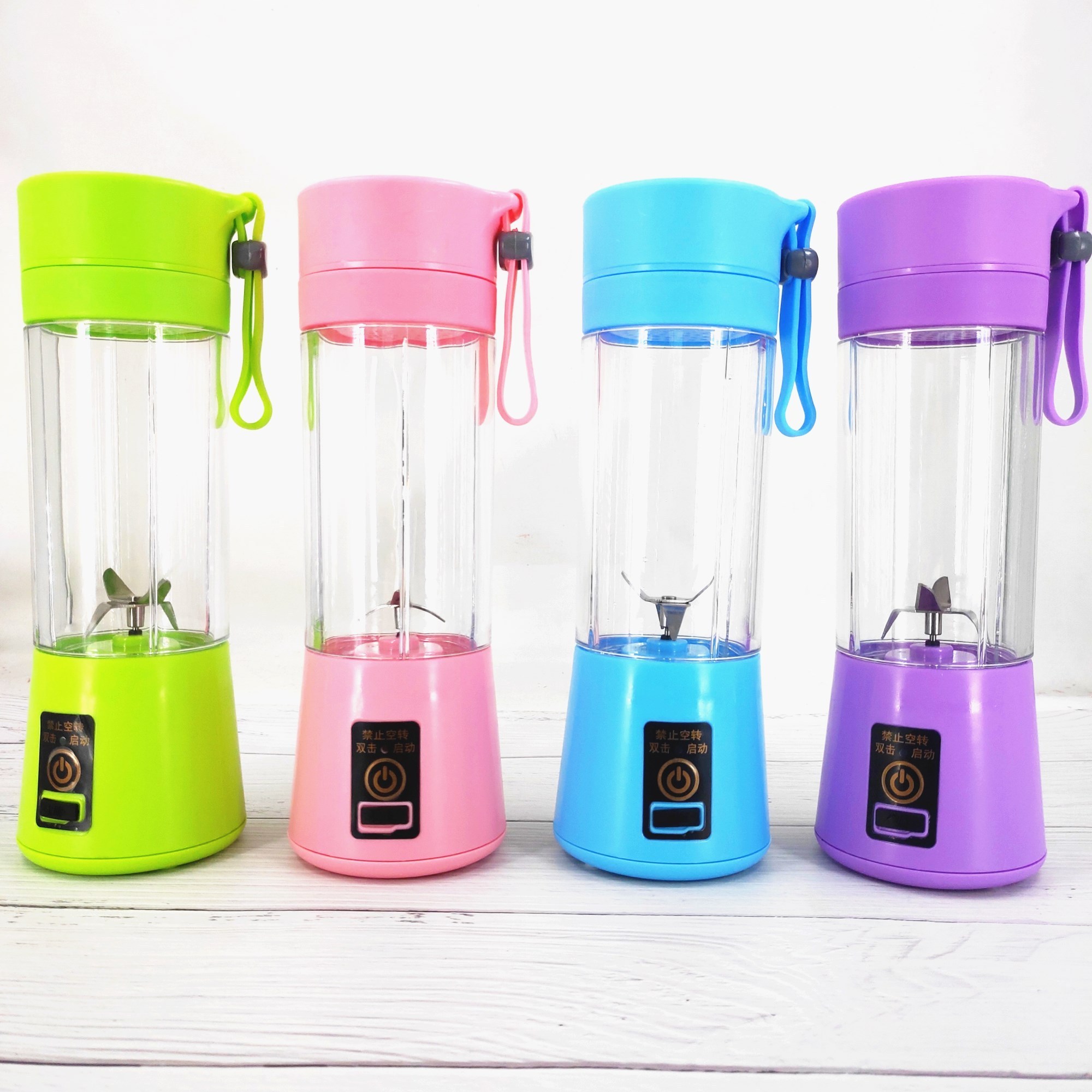 380ml Portable Personal  Blender USB Rechargeable Personal Size Blender Travel Blender Juicer Cup