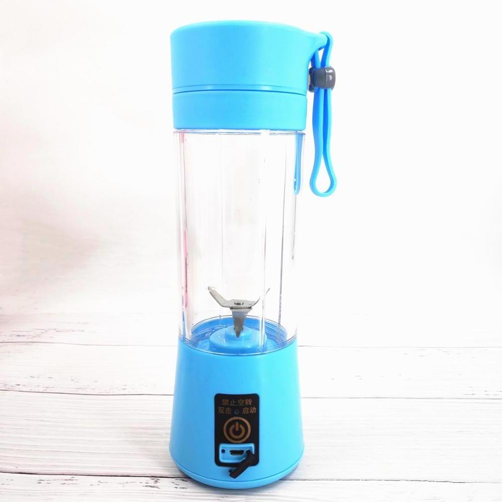 380ml Portable Personal  Blender USB Rechargeable Personal Size Blender Travel Blender Juicer Cup