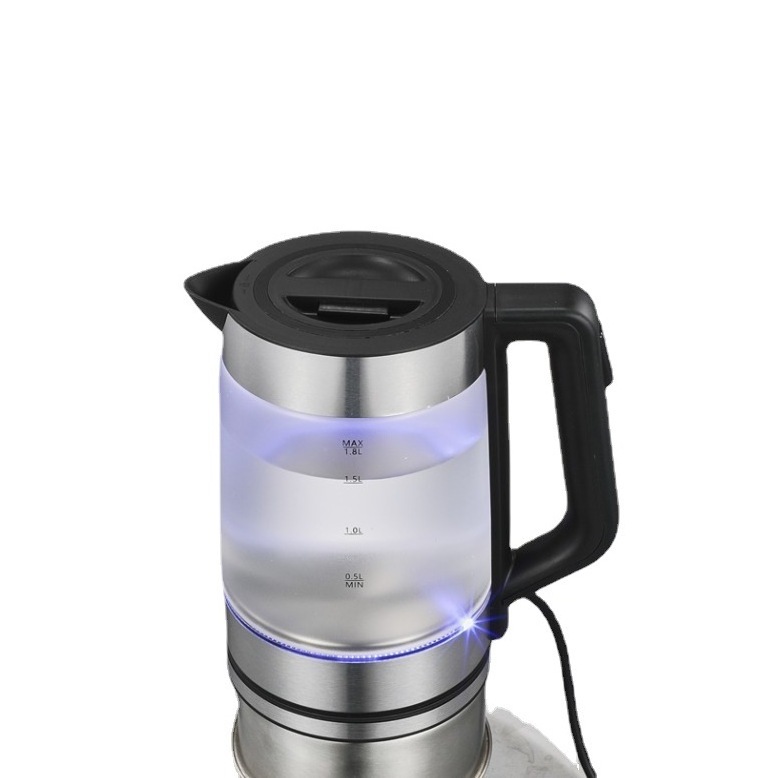 wholesale insulated thermostatic mini electric cattle kettle tea 220v electric kettle glass for boiling water