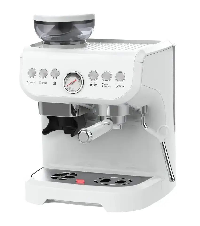 Multifunctional Espresso Coffee Maker Automatic Electric Espresso Coffee Machine with Grinder for Home Use and Commercial