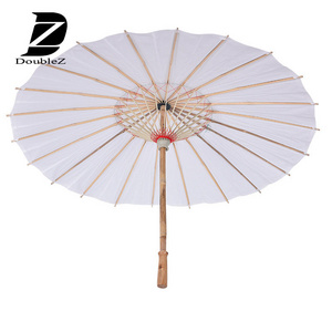 Hot Sale 32 Inch Wedding Decoration white paper Umbrella