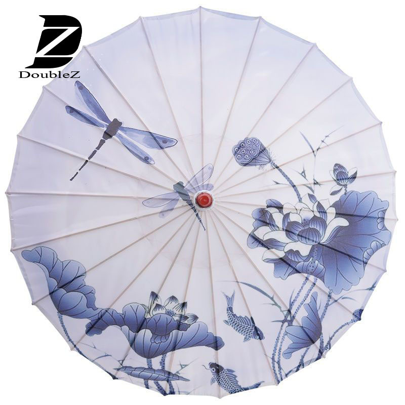 Bulk order Chinese bamboo umbrella with tassels