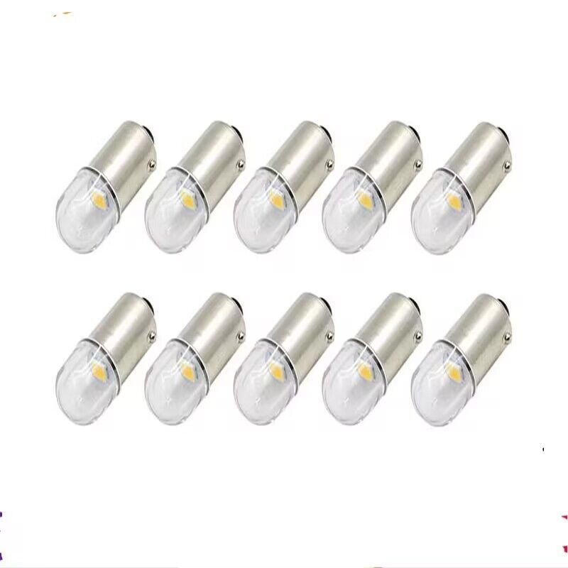 E10  P13.5S BA9S 1W LED Warning Light Signal energy saving lamp flash light  DC3V 3v 4.5v 6V 12v bulbs