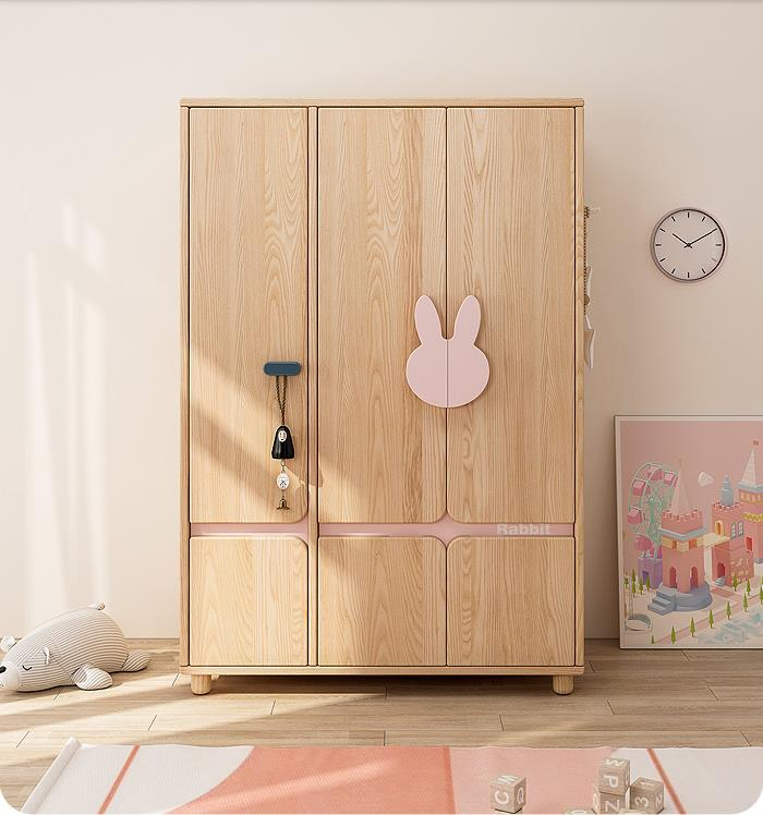 Solid wood cheap waterproof portable baby foldable wardrobe closet design