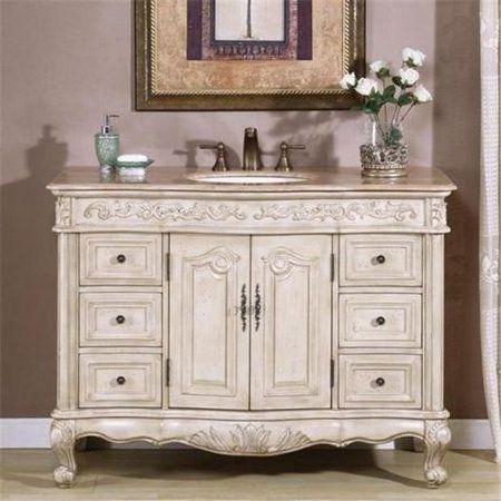 European luxury classic complete set bathroom vanities cabinet Italian french style antique solid wood bathroom vanity