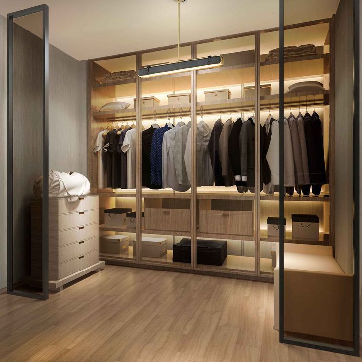 Italian luxury big wardrobe closet sliding wardrobe doors design with glass doors