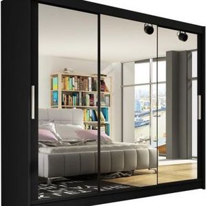 3 doors wardrobe designs modern portable sliding doors wardrobe with mirror