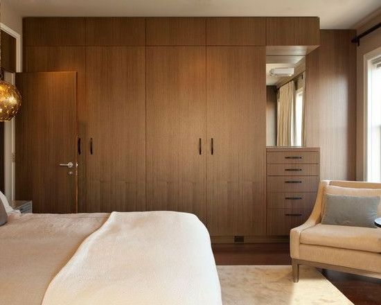 Customized armoire modern Cherry Wood and economical solid wood wardrobe for bedroom furniture