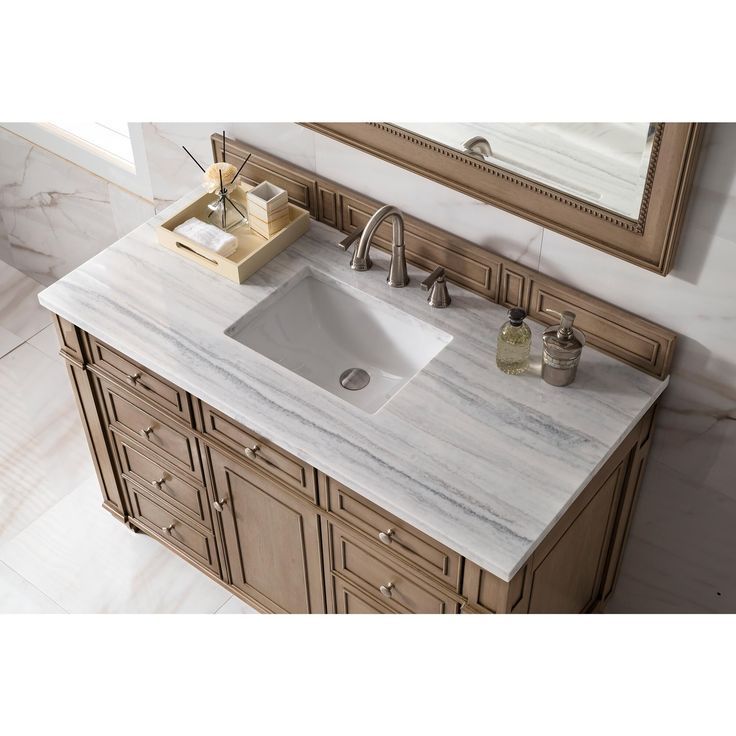 White and Natural wood oak bathroom cabinets Lacquered Solid Wood Bathroom Vanity with sink