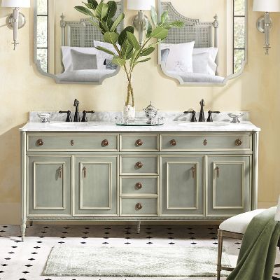 European luxury classic complete set bathroom vanities cabinet Italian french style antique solid wood bathroom vanity