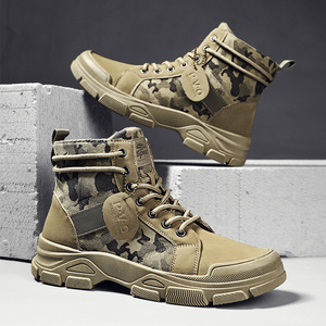 2023 Hot Sale Low Price Men'S New High Top British Style Youth Leisure Long Martin Boots