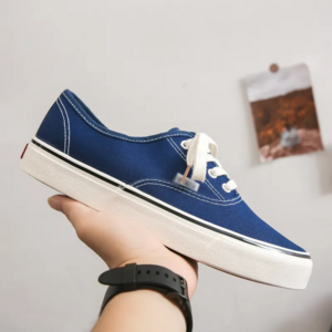 Bulk Wholesale Custom Logo Cheap Fashion Style Men's Vulcanize Shoes Canvas Rubber Shoe For Men