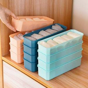 Wholesale Socks Storage Box Underwear Underwear Storage Drawer Divided Organizer Box Bedroom