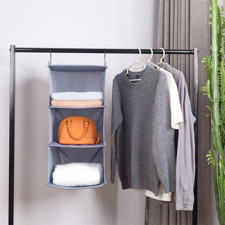 Hanging Closet Organizers And Storage Collapsible Hanging Closet Shelves Hanging Organizer For Shoes Toys Baby Clothes